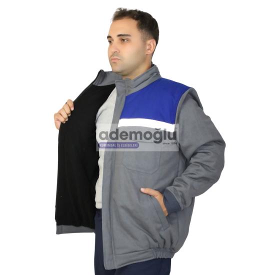 Gabardin Kışlık Mont